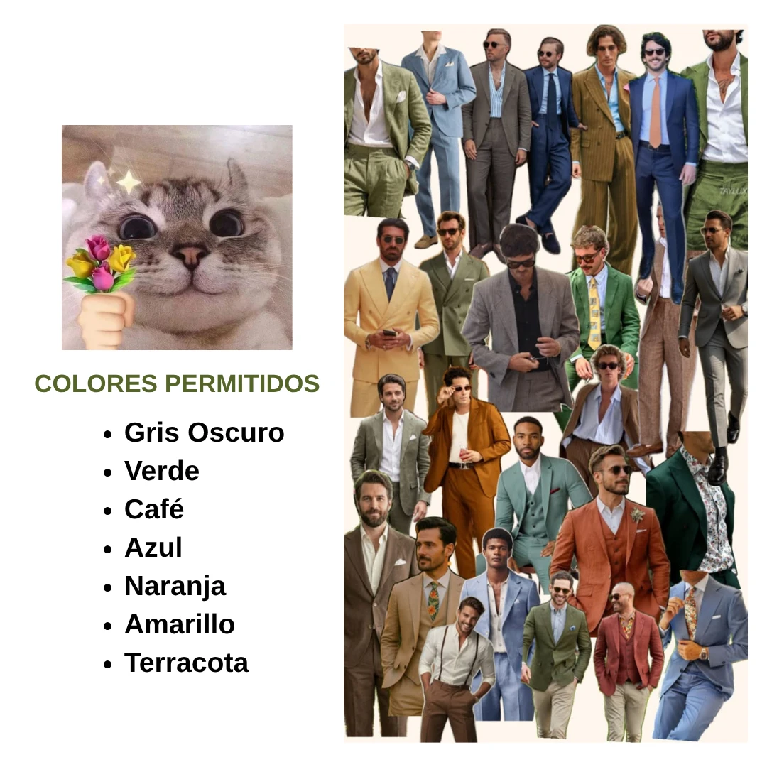 Colores permitidos